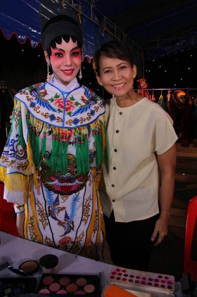 หยก ธัญยกันต์ แต่งงิ้วครั้งแรกใน หางเครื่อง !!!