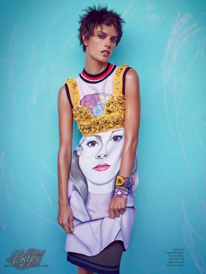 Alessandra Ambrosio @ Vogue Brazil March 2014