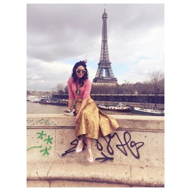 ชมพู่ อารยา กับชุดหรูระดับไฮเอนด์ สวยเริ่ดเฉิดฉาย ณ งาน Paris แฟชั่นวีค