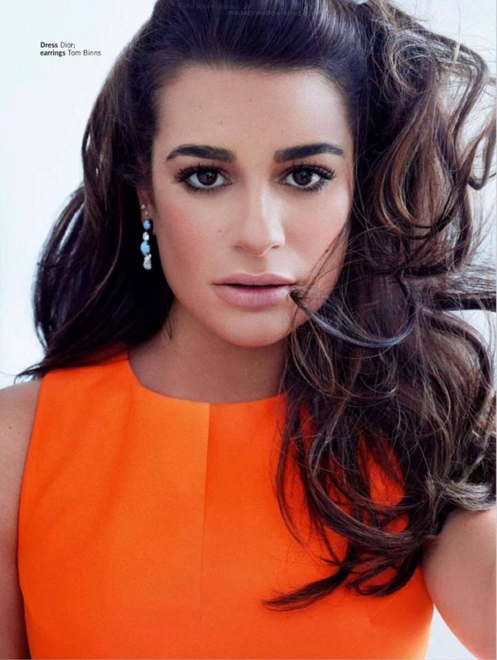 Lea Michele @ Glamour UK Magazine April 2014