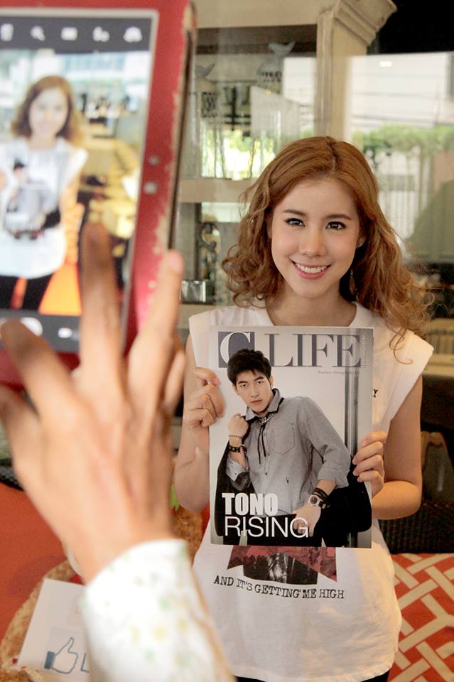 เอสเธอร์ สุปรีย์ลีลา @ C.Life Free Magazine issue 22  February 2014