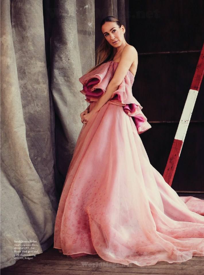 Sarah Jessica Parker @ Harper's Bazaar UK April 2014