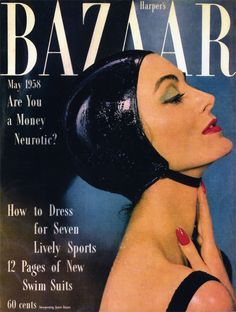 หน้าปกนิตยสารคลาสสิก Vogue.Bazaar,Elle 1950 - 1960