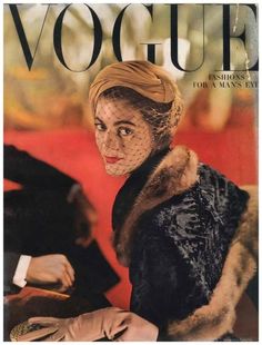 หน้าปกนิตยสารคลาสสิก Vogue.Bazaar,Elle 1950 - 1960