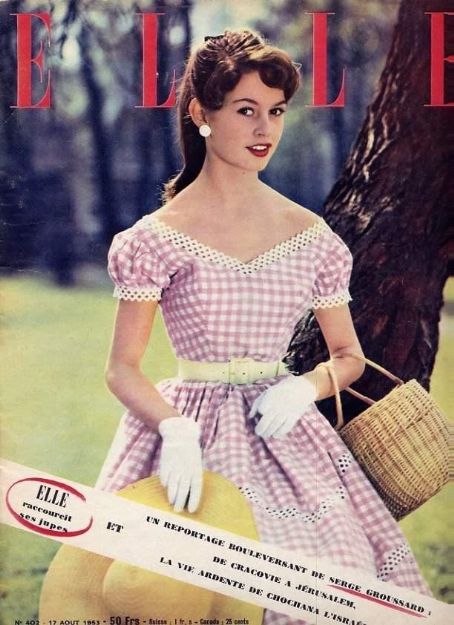 หน้าปกนิตยสารคลาสสิก Vogue.Bazaar,Elle 1950 - 1960