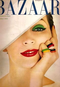 หน้าปกนิตยสารคลาสสิก Vogue.Bazaar,Elle 1950 - 1960