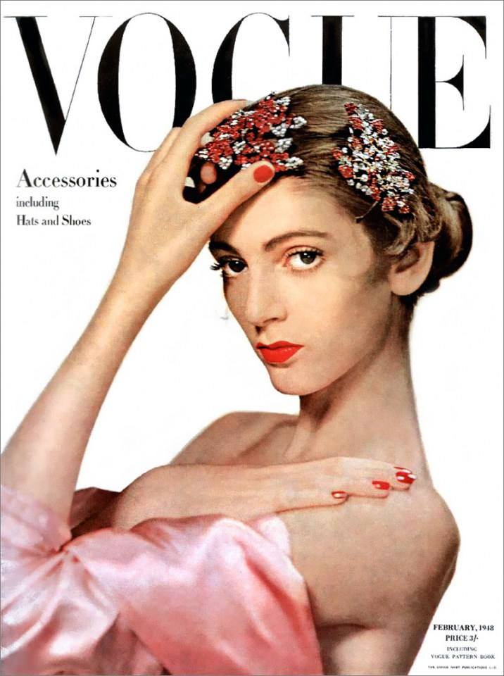 หน้าปกนิตยสารคลาสสิก Vogue.Bazaar,Elle 1950 - 1960