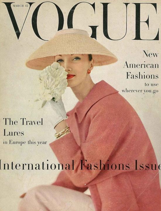 หน้าปกนิตยสารคลาสสิก Vogue.Bazaar,Elle 1950 - 1960
