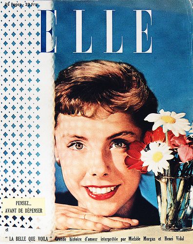 หน้าปกนิตยสารคลาสสิก Vogue.Bazaar,Elle 1950 - 1960