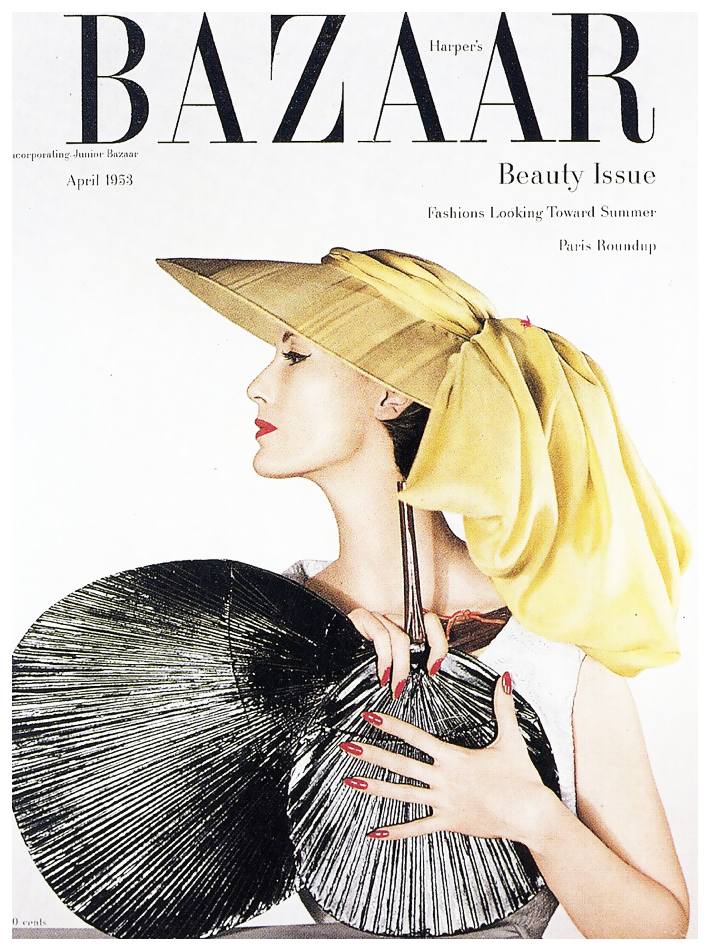 หน้าปกนิตยสารคลาสสิก Vogue.Bazaar,Elle 1950 - 1960