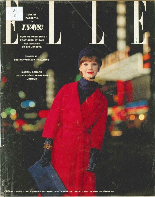 หน้าปกนิตยสารคลาสสิก Vogue.Bazaar,Elle 1950 - 1960