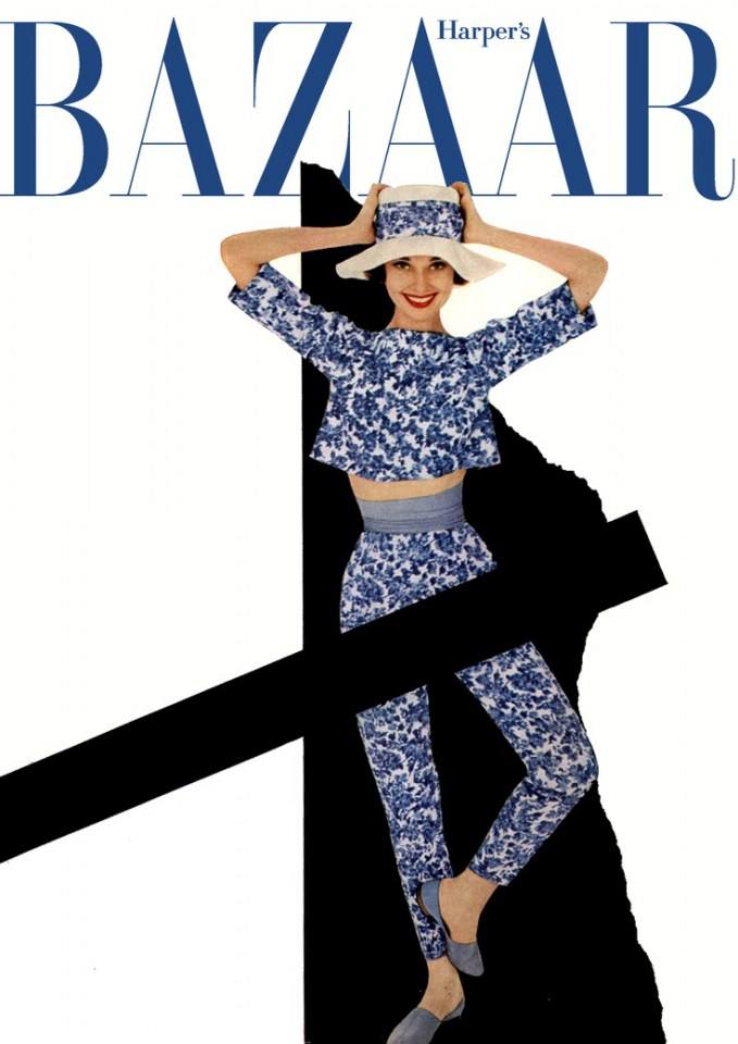 หน้าปกนิตยสารคลาสสิก Vogue.Bazaar,Elle 1950 - 1960