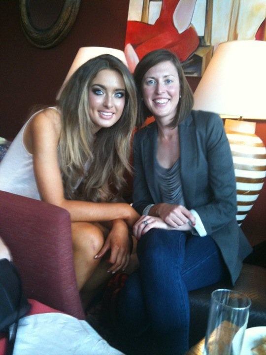 เสน่ห์สาวในตาฟ้า Rozanna Purcell Miss Ireland Universe 2010