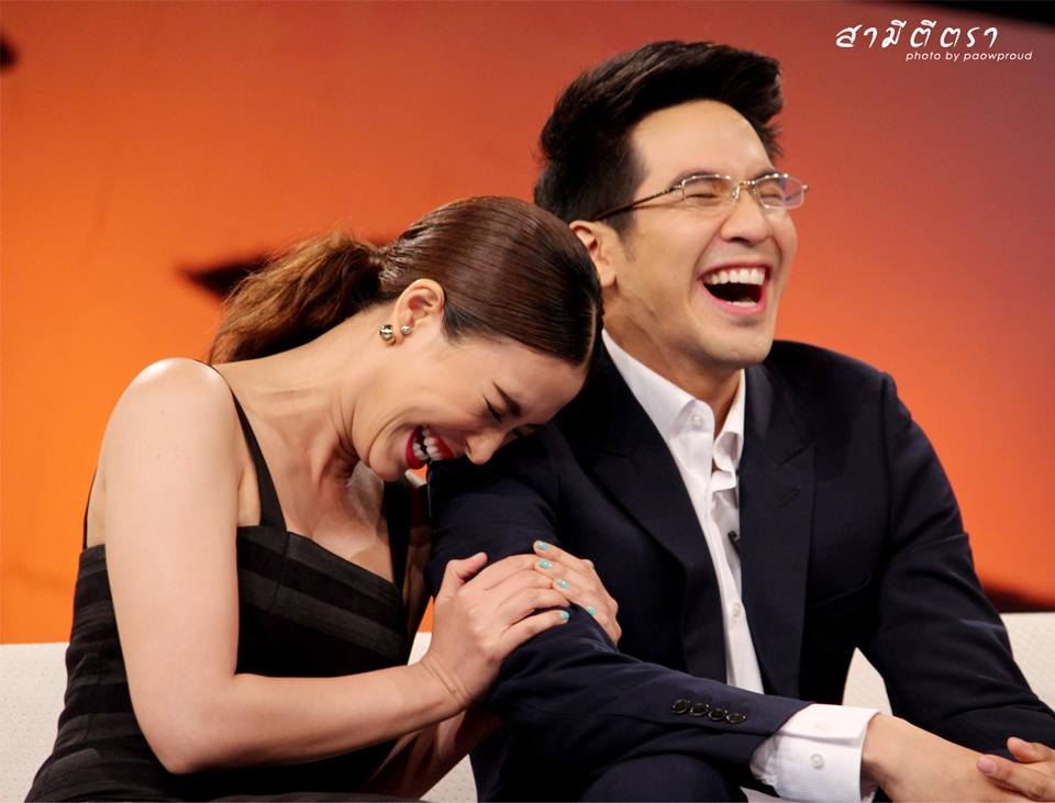 โป๊ป ธนวรรธน์ , พลอย เฌอมาลย์ & จุ๋ย วรัทยา @ รายการทูไนท์โชว์ (10-3-14)