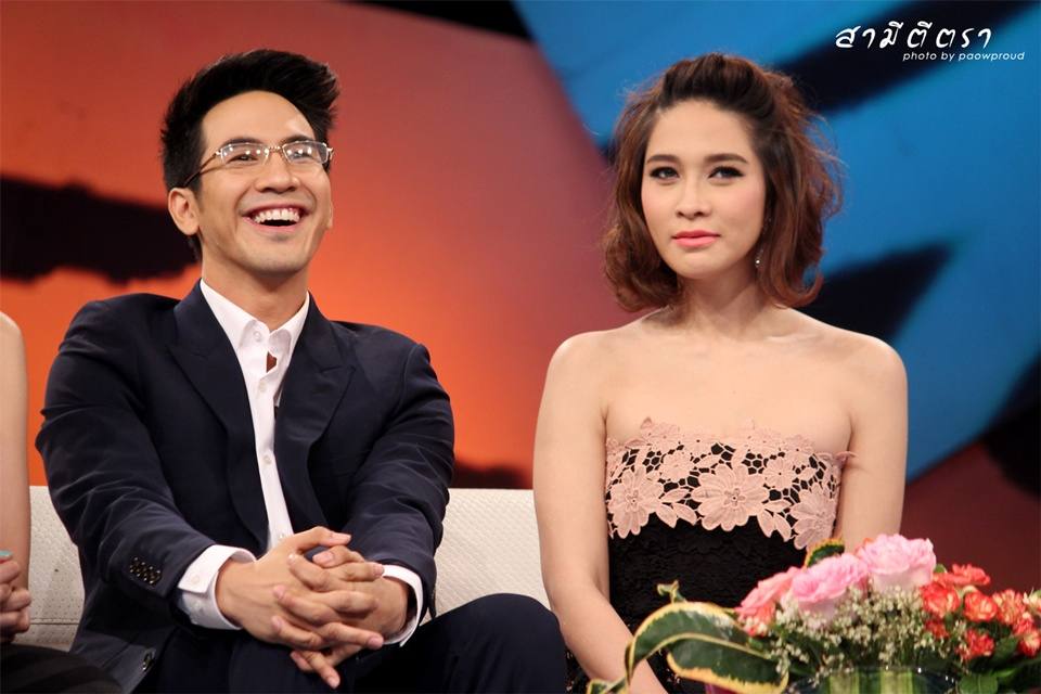 โป๊ป ธนวรรธน์ , พลอย เฌอมาลย์ & จุ๋ย วรัทยา @ รายการทูไนท์โชว์ (10-3-14)