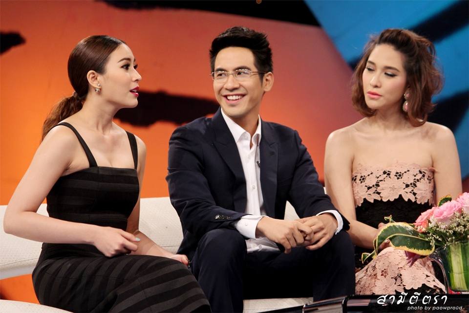 โป๊ป ธนวรรธน์ , พลอย เฌอมาลย์ & จุ๋ย วรัทยา @ รายการทูไนท์โชว์ (10-3-14)