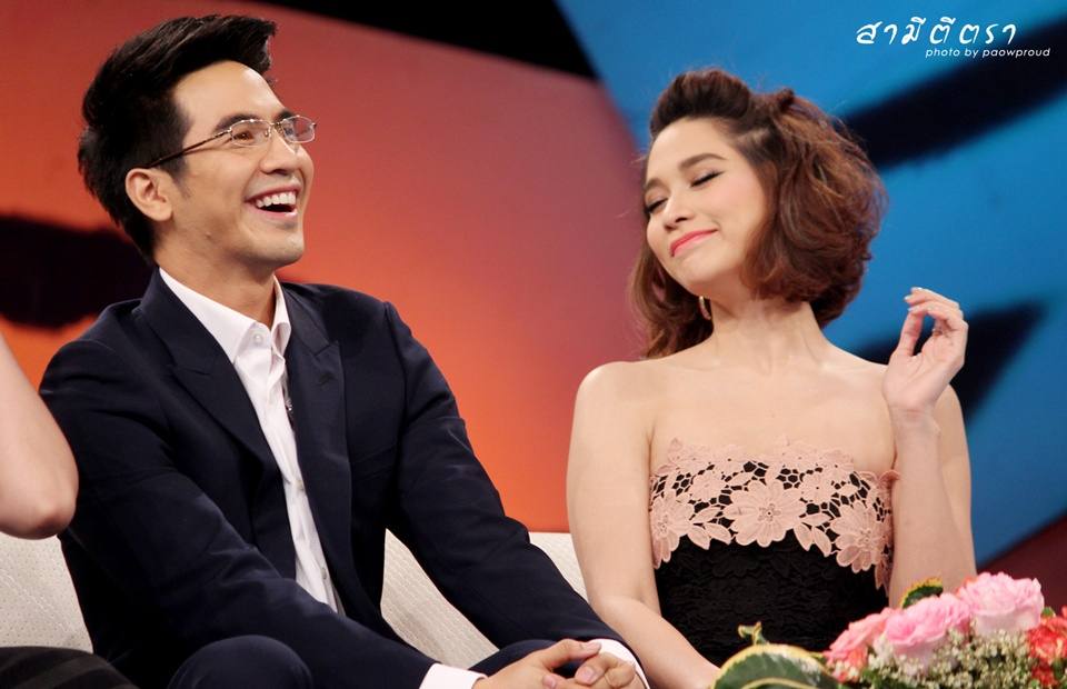 โป๊ป ธนวรรธน์ , พลอย เฌอมาลย์ & จุ๋ย วรัทยา @ รายการทูไนท์โชว์ (10-3-14)