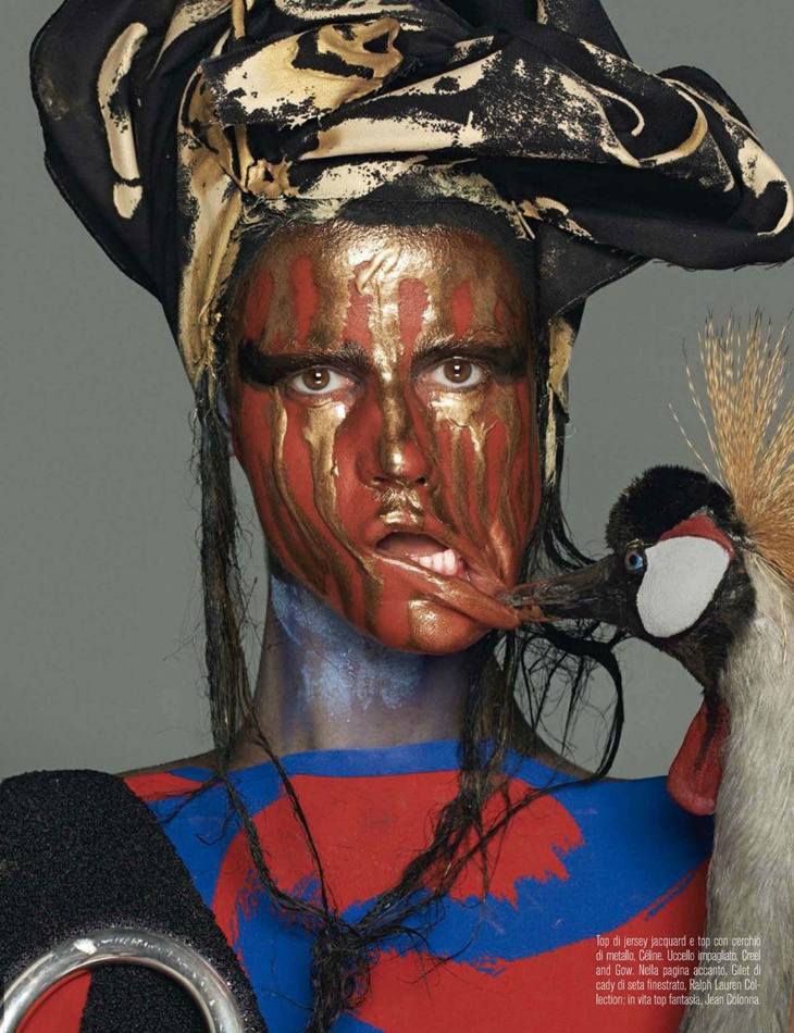 Saskia de Brauw @ Vogue Italia March 2014