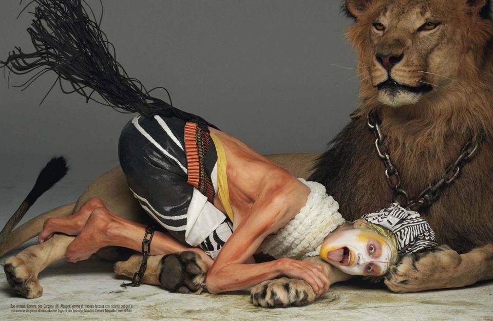 Saskia de Brauw @ Vogue Italia March 2014