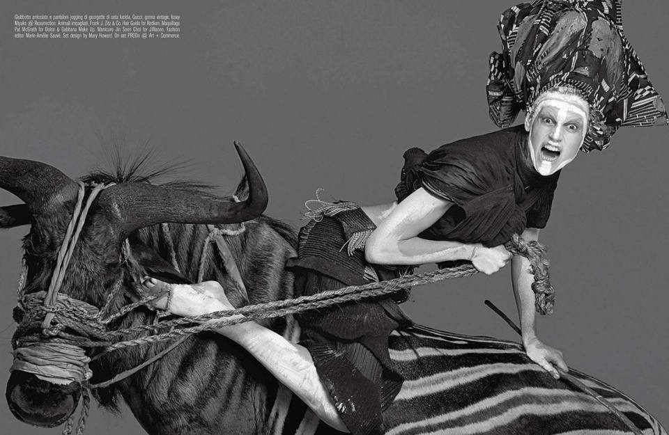 Saskia de Brauw @ Vogue Italia March 2014