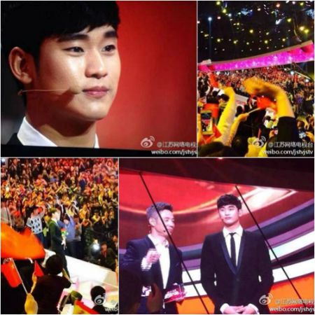 ระดมการ์ด 600 นาย อารักขาเข้ม “คิมซูฮยอน” (Kim Soo Hyun) เยือนจีน ถ่ายรายการ ค่าตัว 30 ล้านบาท!
