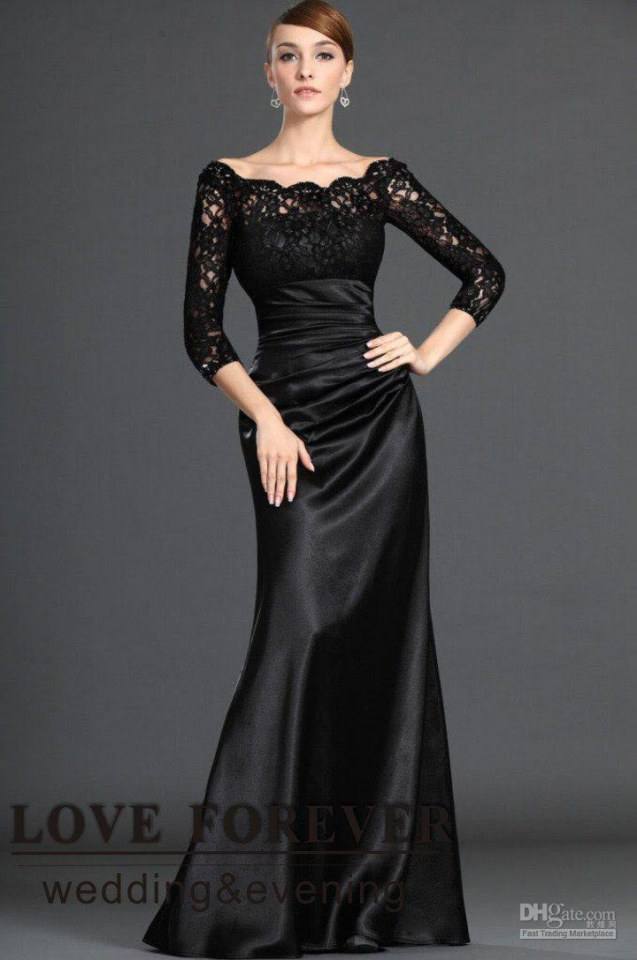 รวมชุดราตรีสีดำสุดหรู Evening Gowns 3