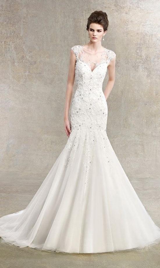 ชุดราตรีสีขาว White Gvening Gowns 4