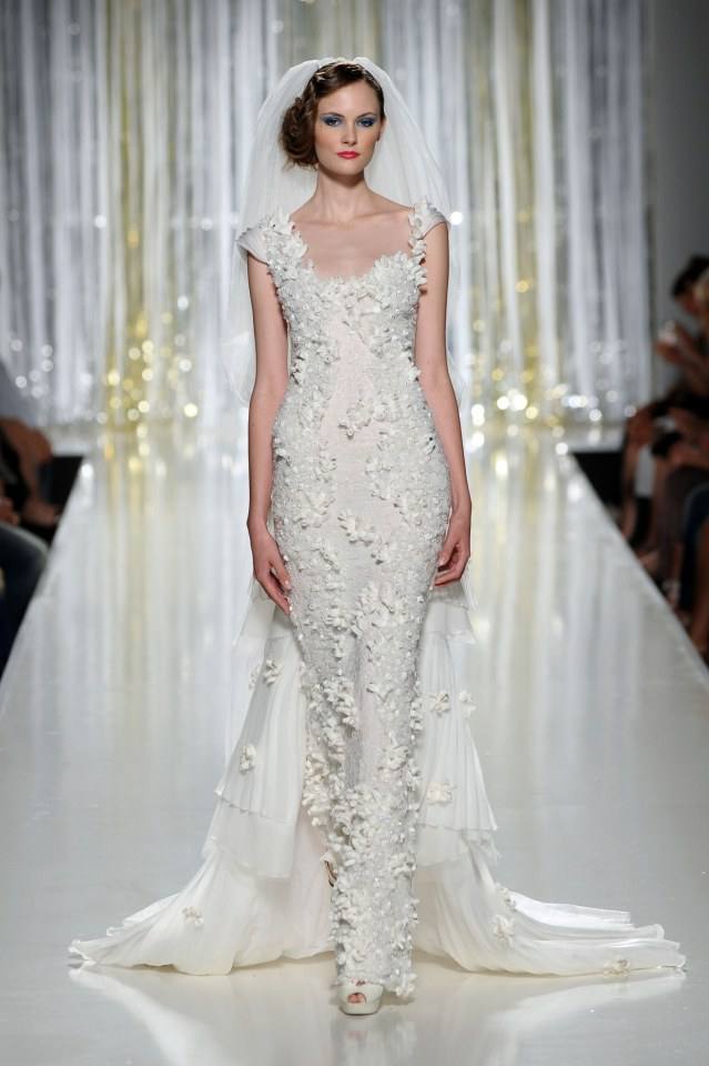 ชุดราตรีสีขาว White Gvening Gowns 4