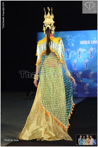 Miss Thailand Universe 2001-2013 ในชุดประจำชาติ
