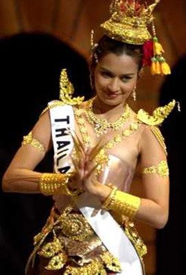 Miss Thailand Universe 2001-2013 ในชุดประจำชาติ