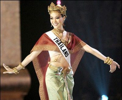 Miss Thailand Universe 2001-2013 ในชุดประจำชาติ