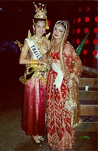 Miss Thailand Universe 2001-2013 ในชุดประจำชาติ
