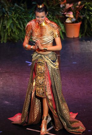Miss Thailand Universe 2001-2013 ในชุดประจำชาติ