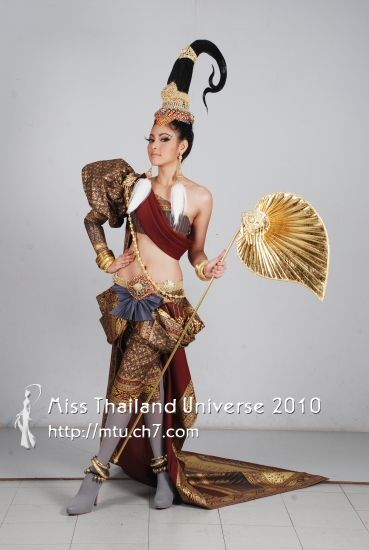 Miss Thailand Universe 2001-2013 ในชุดประจำชาติ