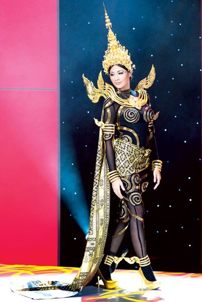 Miss Thailand Universe 2001-2013 ในชุดประจำชาติ