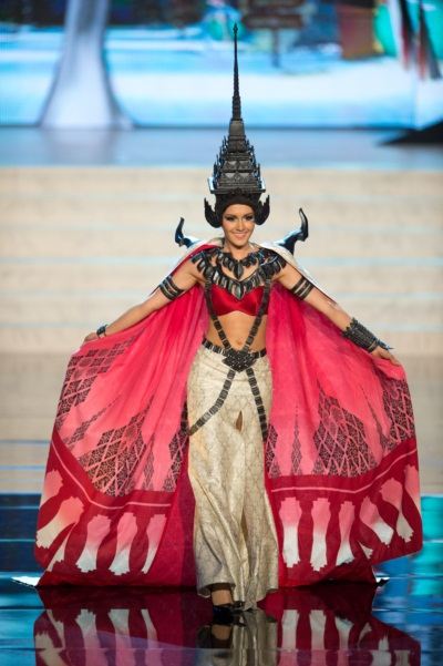 Miss Thailand Universe 2001-2013 ในชุดประจำชาติ