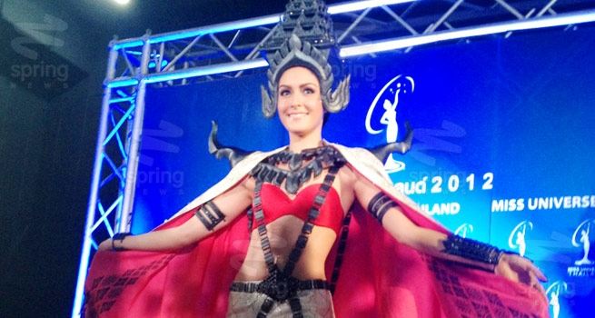 Miss Thailand Universe 2001-2013 ในชุดประจำชาติ
