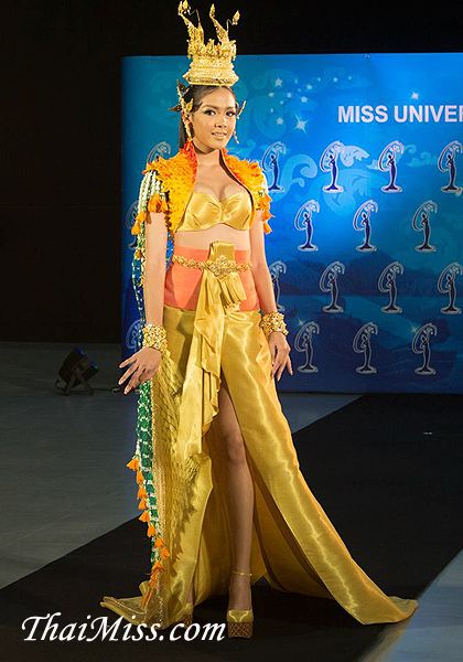Miss Thailand Universe 2001-2013 ในชุดประจำชาติ