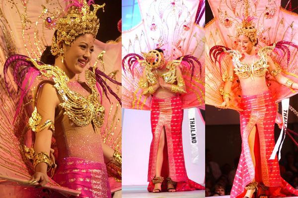 Miss Thailand Universe 2001-2013 ในชุดประจำชาติ