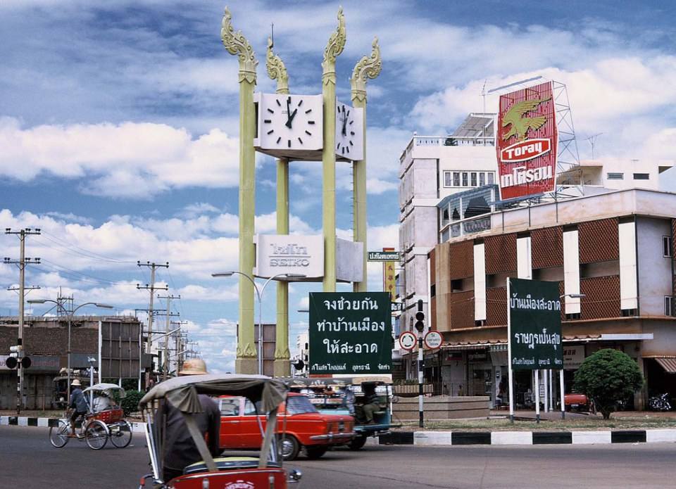 สี่แยกหอนาฬิกาเมื่อ 30 กว่าปีก่อน
