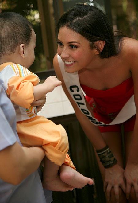 เธอยังอยู่ในใจของใครหลายคน Taliana Mar&iacute;a Vargas Carrillo is Miss Colombia 2008