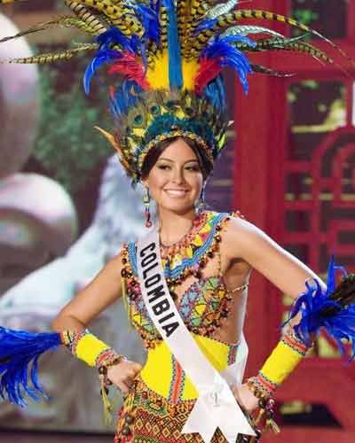 เธอยังอยู่ในใจของใครหลายคน Taliana Mar&iacute;a Vargas Carrillo is Miss Colombia 2008