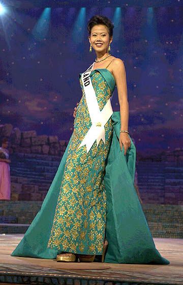 Miss Thailand Universe Evening Gown In Miss Universe