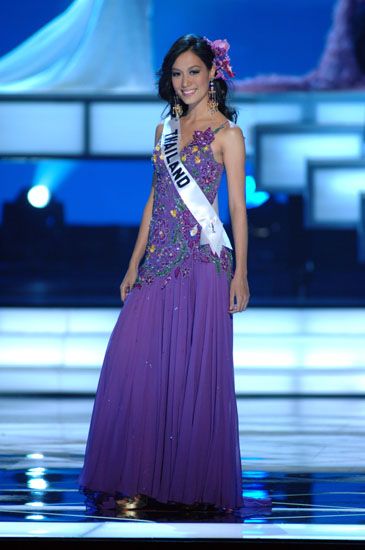 Miss Thailand Universe Evening Gown In Miss Universe
