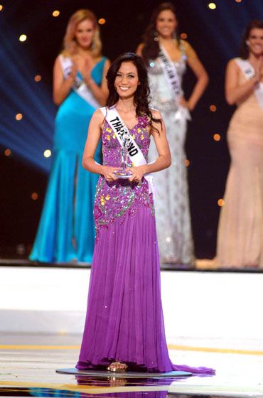 Miss Thailand Universe Evening Gown In Miss Universe