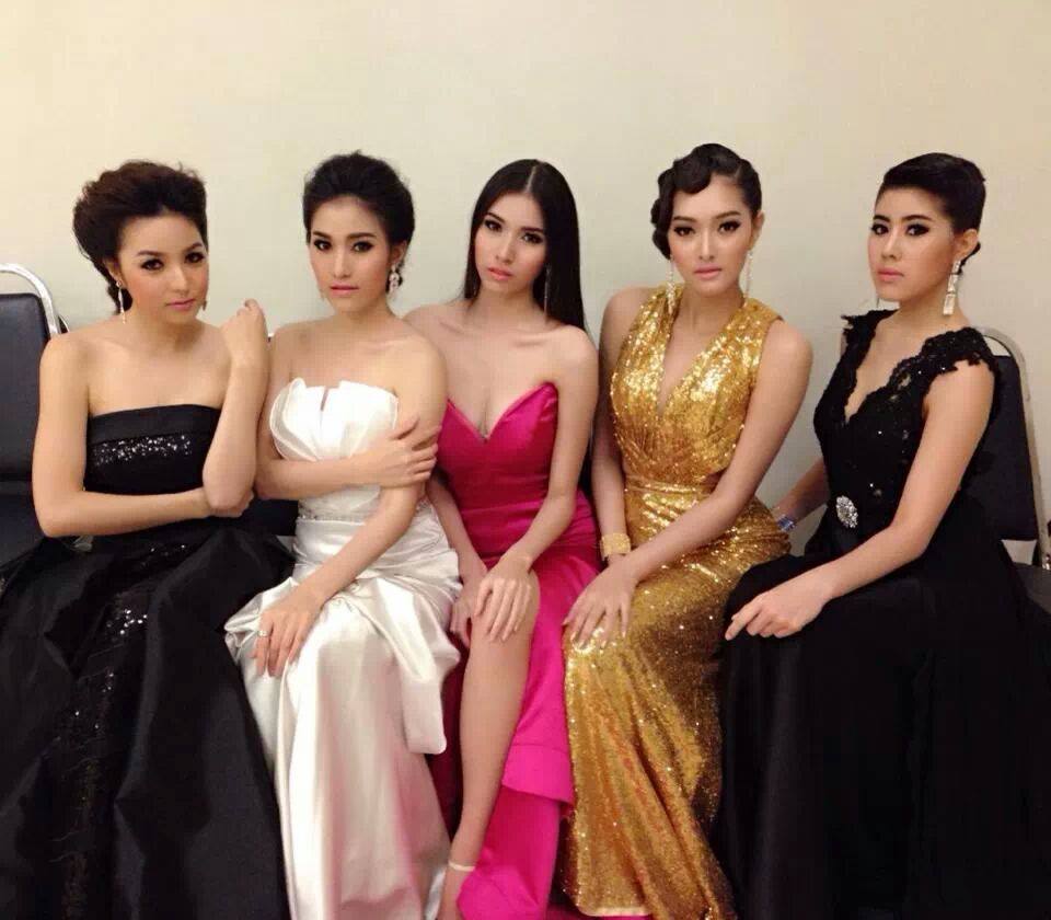 ทีมมิสแกรนด์ไทยแลนด์ 2013 ร่วมงานประกาศผลรางวัลโทรทัศน์ทองคำ ครั้งที่ 28