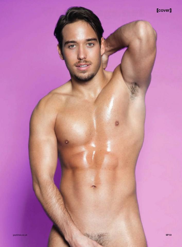 James Lock @ Gay Times UK April 2014