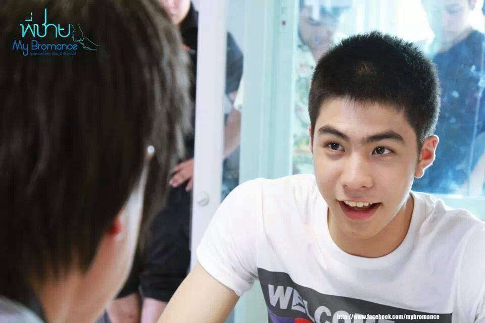 ฟลุ๊ค ธีรภัทร. โลหนันทน์ จาก หนังพี่ชายmy bromance  น่ารัก เนอะ
