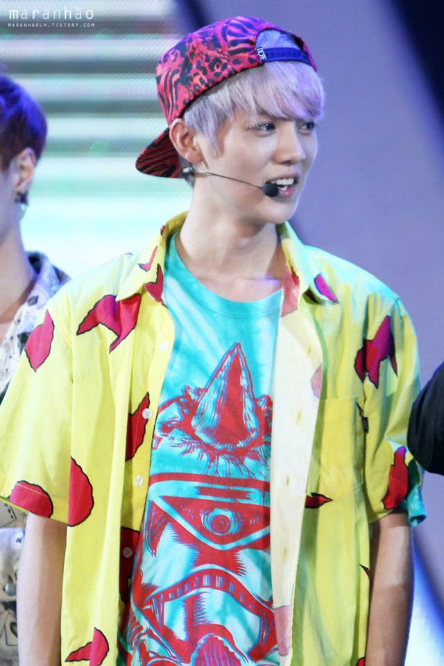 luhan hair color gray