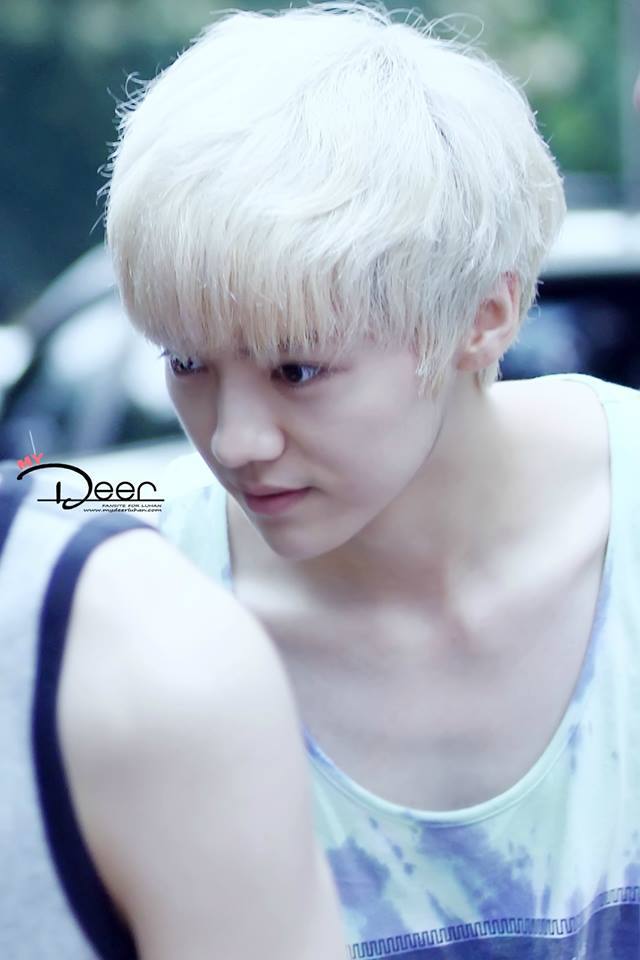 luhan hair color gray